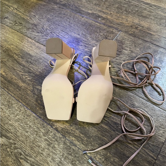 Steve Madden Lace Up Heels - Picture 4 of 4